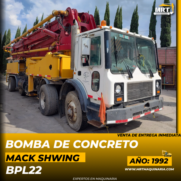 BOMBA DE CONCRETO MACK SHIWING