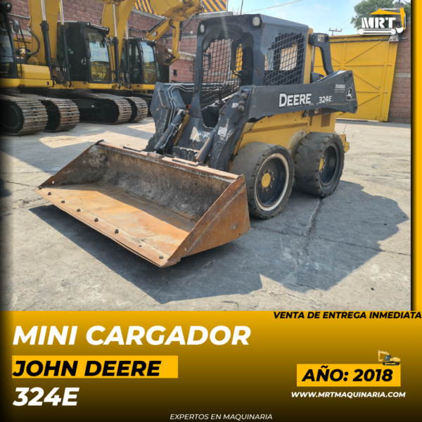 MINI CARGADOR JHON DEERE